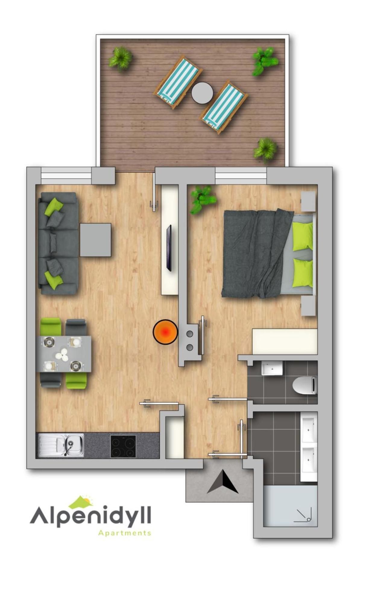Happy Aich 2 By Alpenidyll Apartments Экстерьер фото